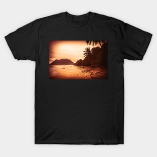 Sunset Sandy Beach T-Shirt